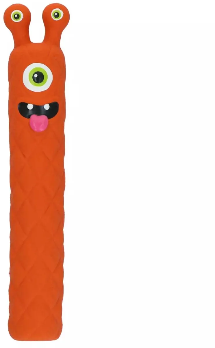 Hondenspeelgoed - Rubber Stick - Extra Sterk - Latex Invaders - 26 cm - Oranje - M by Dog Comets in Oranje – M – product photo
