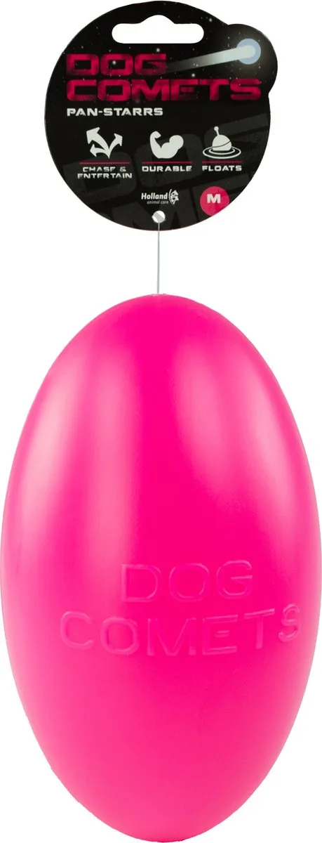 Pan-Stars - 20 cm - Hondenspeelgoed - Hondenbal - Geschikt voor kleine honden - Drijvend - M by Dog Comets in Pink – product photo