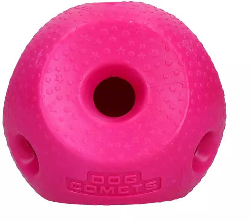 Voerbal Voor Honden - Hondenspeelgoed - Snuffelbal - L13 x B10 x H9 cm - Treat Lock Ball - Roze by Dog Comets in Ball – Roze – product photo