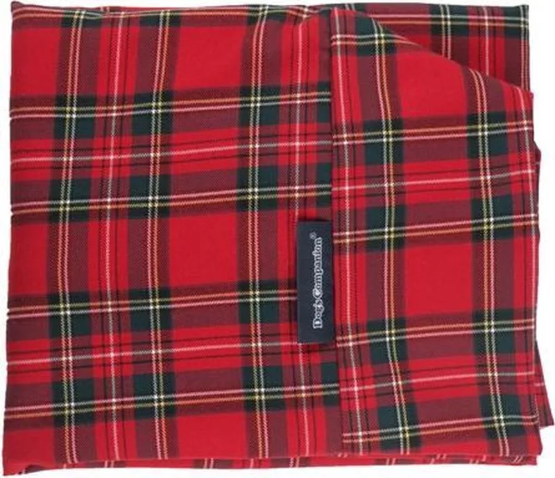 Hoes Hondenkussen / Hondenbed - L - 115 x 85 cm by Dog's Companion in Royal Stewart – product photo