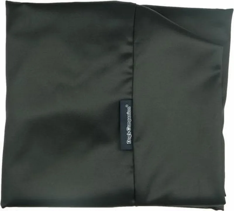 Hoes Hondenkussen / Hondenbed - M - 90 x 70 cm - Zwart Water- en Vuilafstotende Coating - Waterafstotend by Dog's Companion in Zwart Coating – product photo