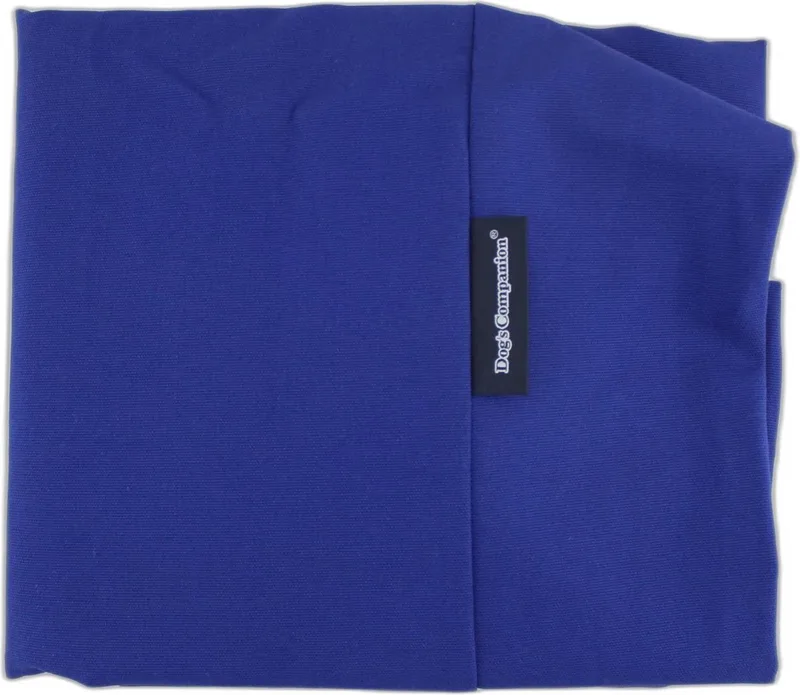 Hoes Hondenkussen / Hondenbed - S - 70 x 50 cm by Dog's Companion in Royal Blue Canvas, Katoen – product photo