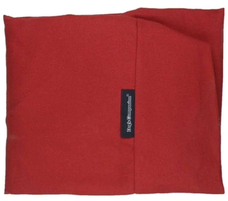 Hoes Hondenkussen / Hondenbed - S - 70 x 50 cm by Dog's Companion in Steenrood Canvas, Katoen – product photo