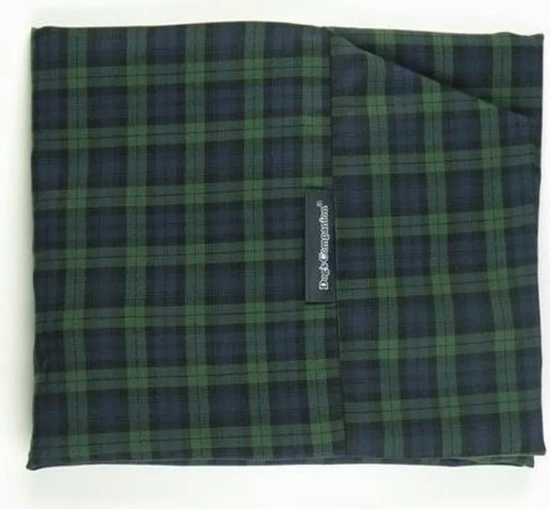 Hoes Hondenkussen / Hondenbed - XL - 140 x 95 cm by Dog's Companion in Black Watch – product photo