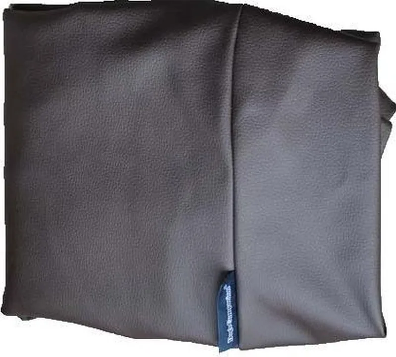 Hoes Hondenkussen / Hondenbed - XS - 55 x 45 cm - Kunstleer by Dog's Companion in Chocolade Bruin Leather Look – product photo
