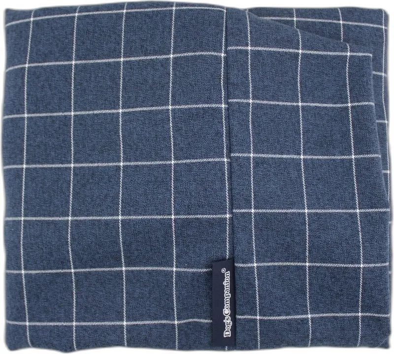 Hoes Hondenkussen / Hondenbed - XS - 55 x 45 cm de Dog's Companion en Manhattan Mid Blue – photo produit