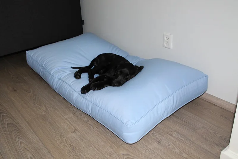 Hondenkussen 132x66x12cm von Dog's Companion in Blau – Produktfoto