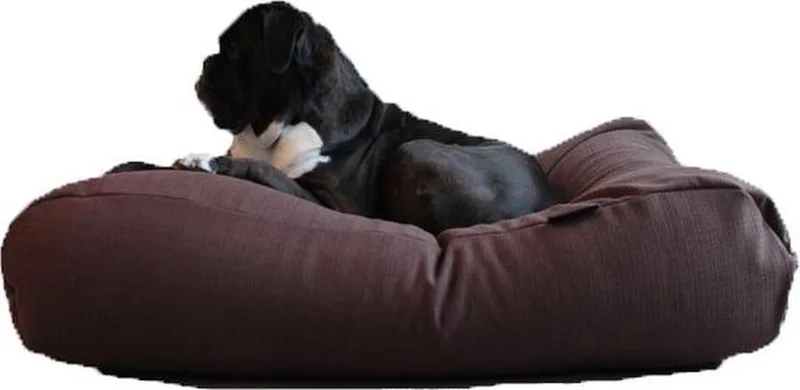 Hondenkussen / Hondenbed (meubelstof) - S - 70x50cm von Dog's Companion in Chocolade Bruin – Produktfoto