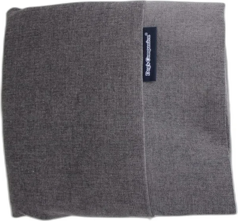 Losse hoes dark grey bouclé voor Hondenkussen / Hondenbed - XS - 55x45cm by Dog's Companion in Dark grey – product photo