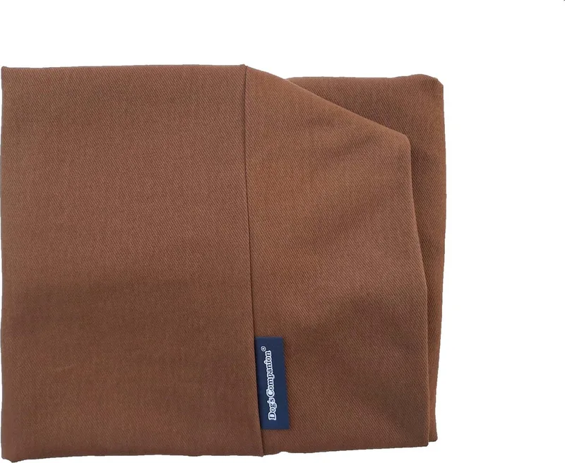 Losse hoes mokka extra small voor Hondenkussen / Hondenbed - XS - 55x45cm von Dog's Companion in Braun – Produktfoto