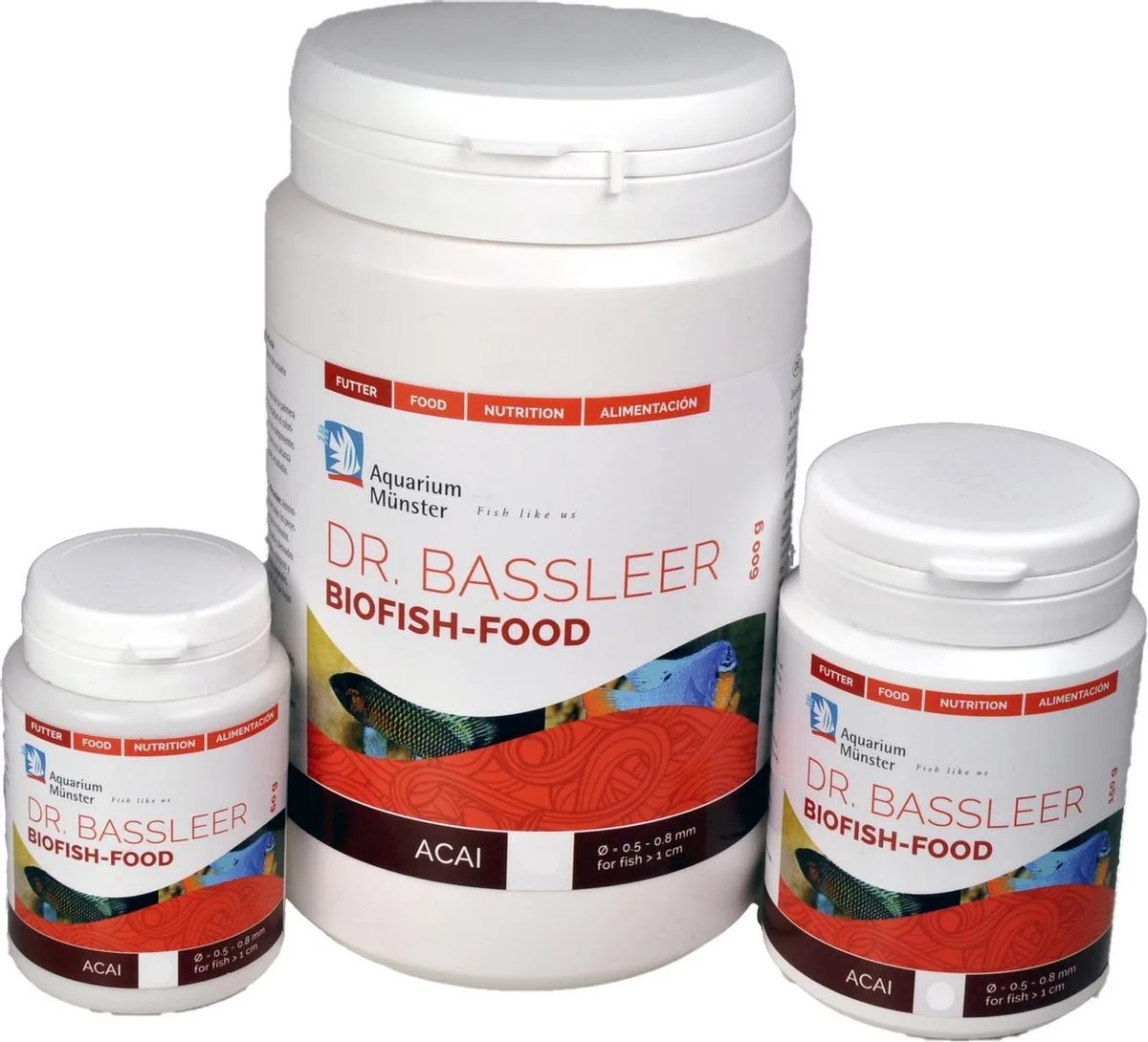 Acai / Açai – Dr. Bassleer BioFish Food XL 170gr van Dr. Bassleer – productfoto