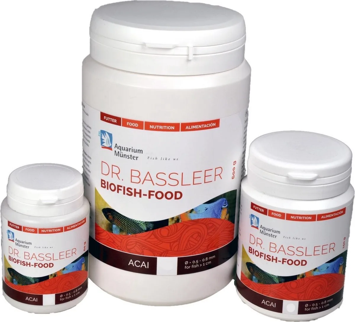 Acai / Açai – Dr. Bassleer BioFish Food XXL 170gr van Dr. Bassleer – productfoto