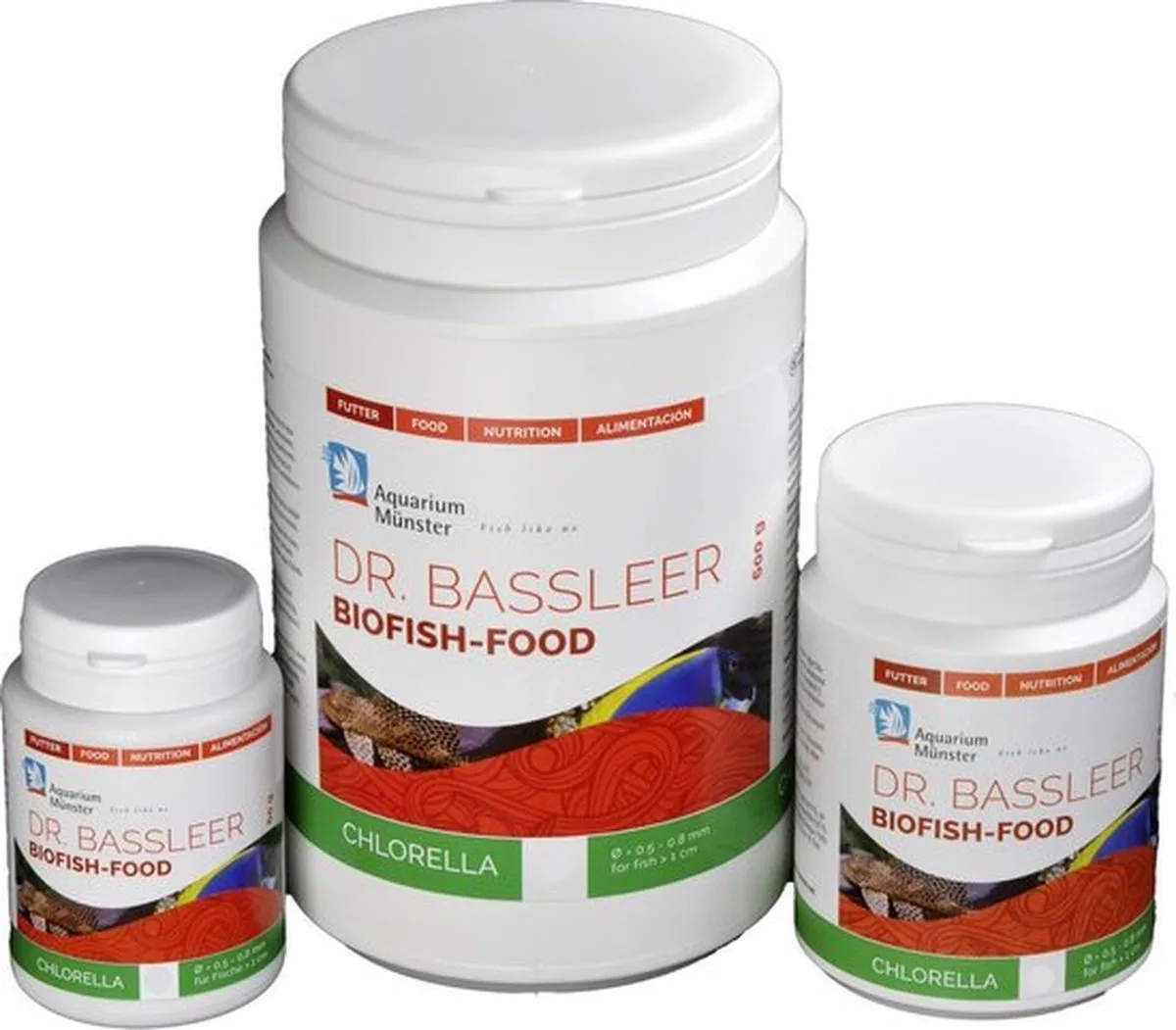 Chlorella – Dr. Bassleer BioFish Food L 600gr från Dr. Bassleer – produktbild