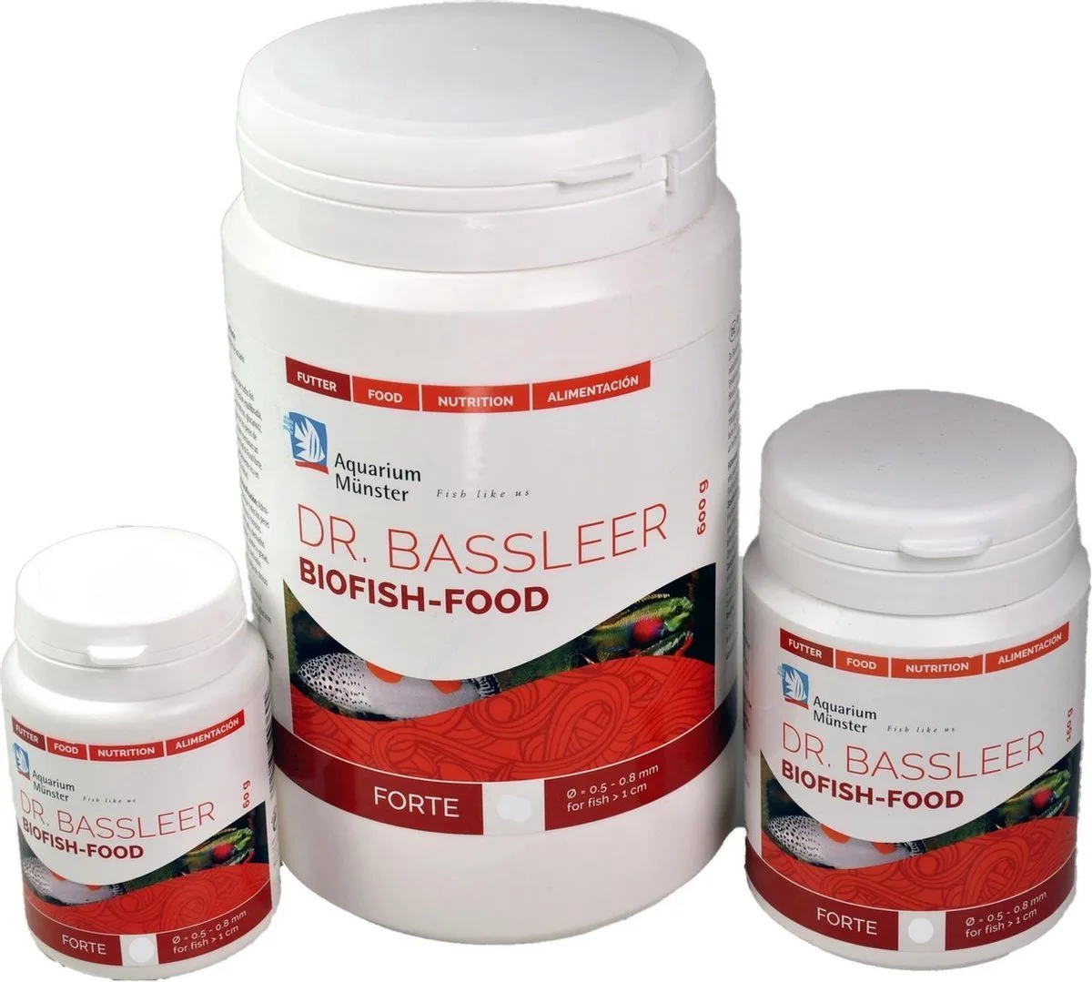 Forte – Dr. Bassleer BioFish Food XXL 170gr från Dr. Bassleer – produktbild