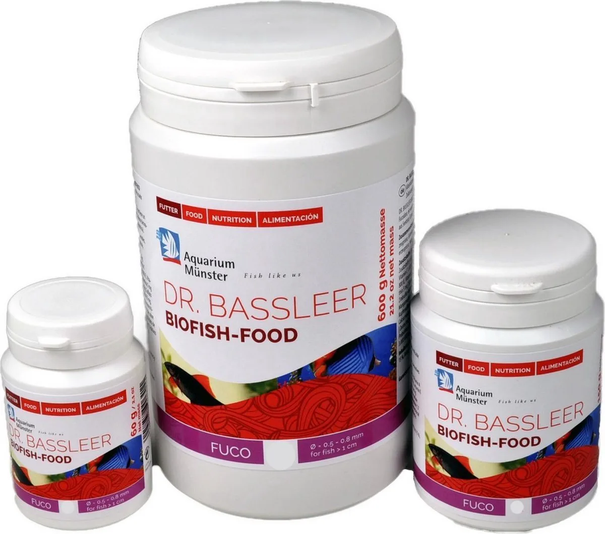 Fuco – Dr. Bassleer BioFish Food L 600gr van Dr. Bassleer – productfoto