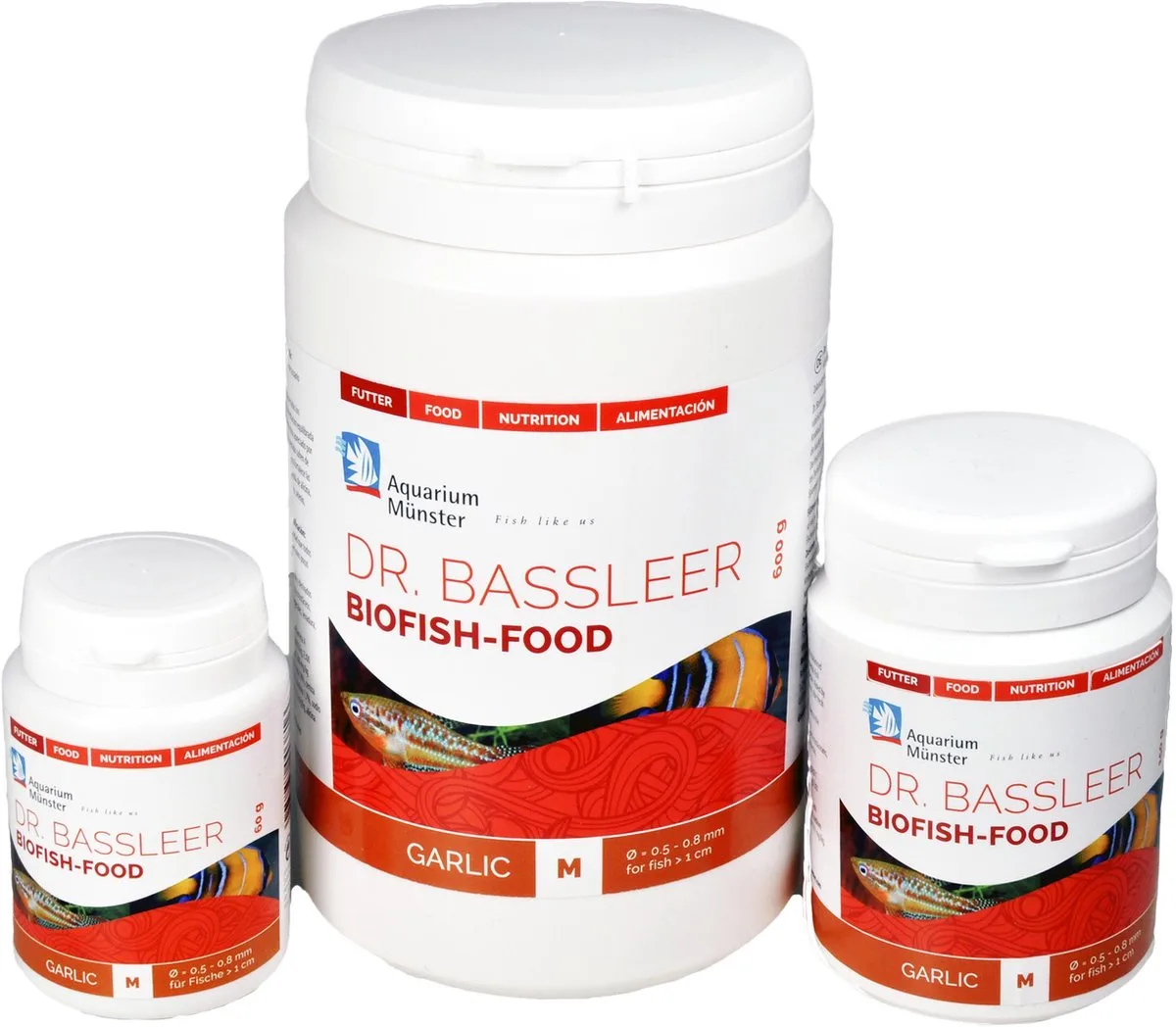 Garlic – Dr. Bassleer Biofish Food 60gr M - 21429 de Dr. Bassleer – photo produit