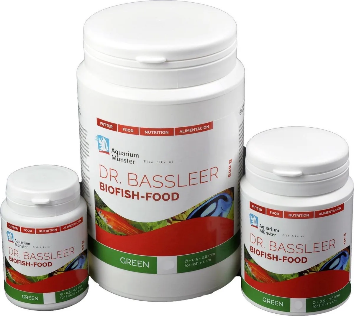 Green – Dr. Bassleer Biofish Food 600gr L - 21432 fra Dr. Bassleer – produktbillede