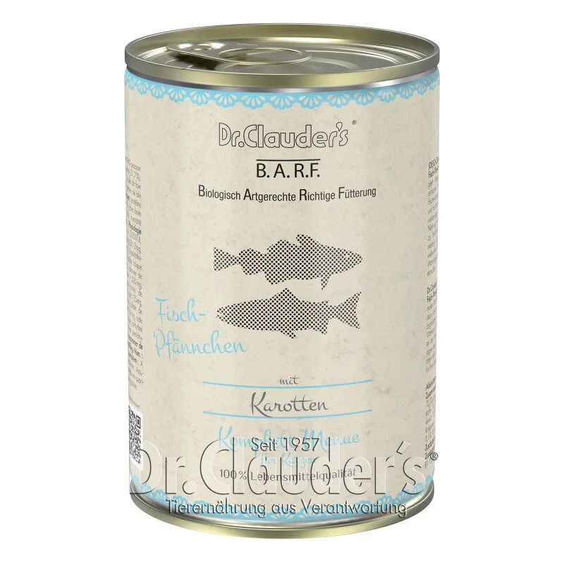 B.A.R.F. Komplett Menue Fisch-Pfännchen by Dr. Clauder's in Regular – product photo