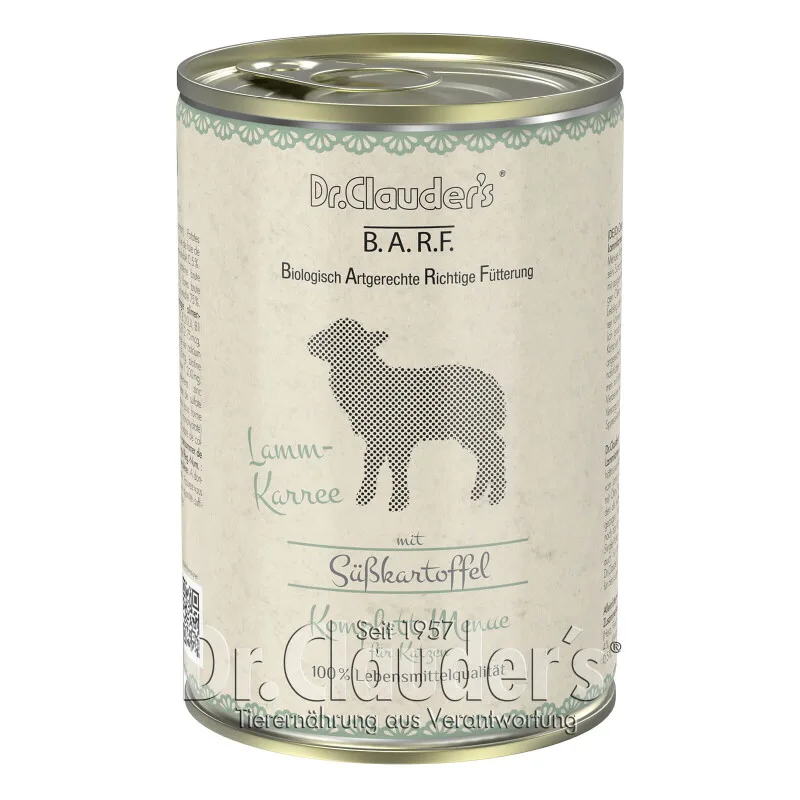 B.A.R.F. Komplett Menue Lammkarree by Dr. Clauder's in Regular – product photo