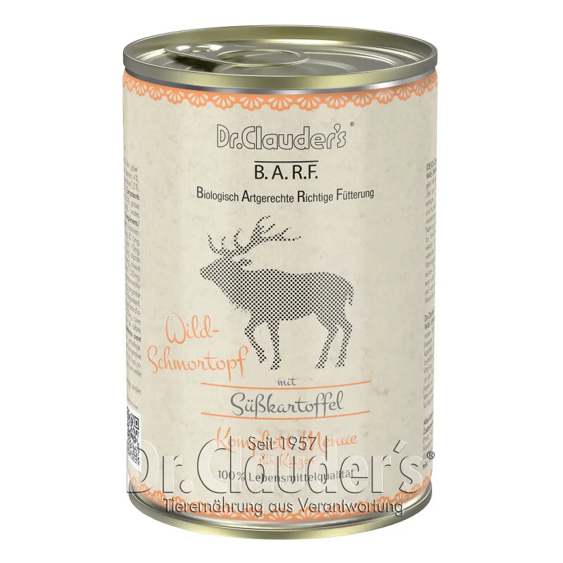 B.A.R.F. Komplett Menue Wild Schmortopf by Dr. Clauder's in Regular – product photo