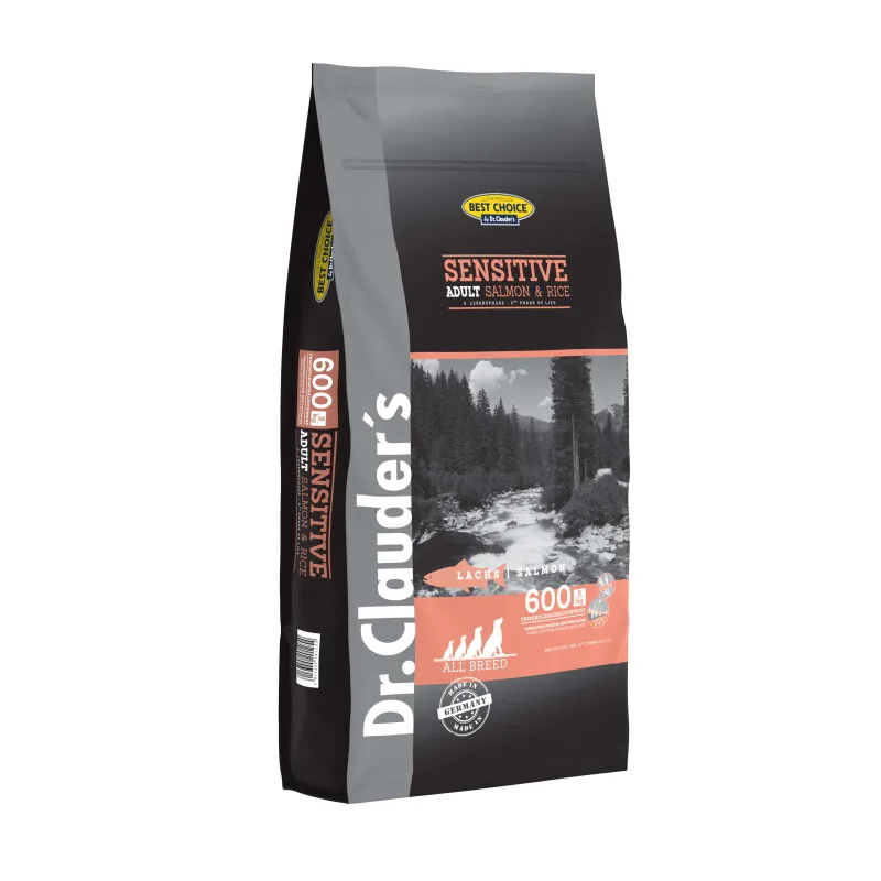 Best Choice Adult Lachs & Reis 12,5 kg by Dr. Clauder's in Regular – product photo