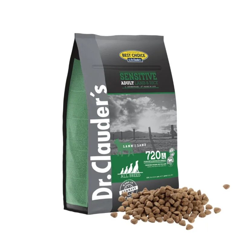Best Choice Adult Lamm & Reis 4 kg by Dr. Clauder's in Regular – product photo