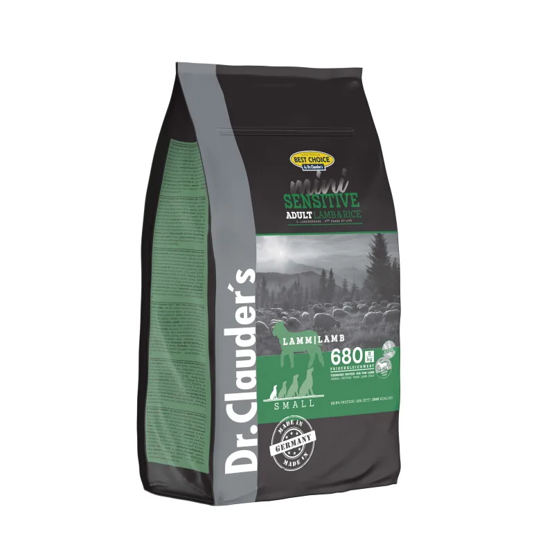 Best Choice Mini Adult Lamm & Reis 2x2 kg de Dr. Clauder's en Regular – photo produit