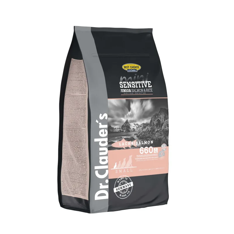 Best Choice Mini Junior Lachs & Reis fra Dr. Clauder's i Regular – produktbillede