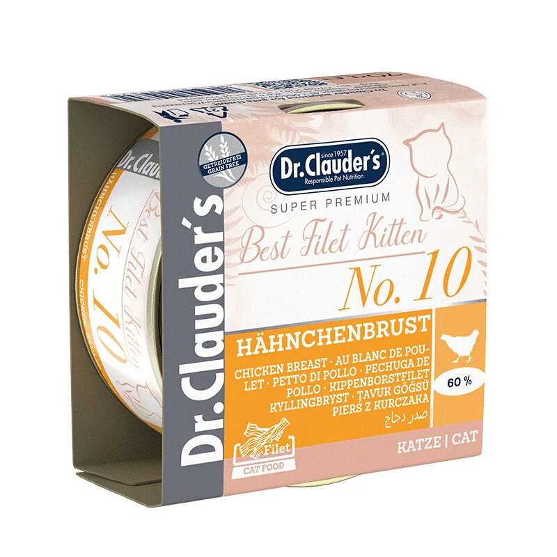 Best Filet Kitten No. 10 von Dr. Clauder's in Regular – Produktfoto