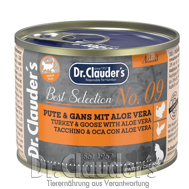 Best Selection No 9 Pute & Gans mit Aloe Vera 12x200 g by Dr. Clauder's in Regular – product photo