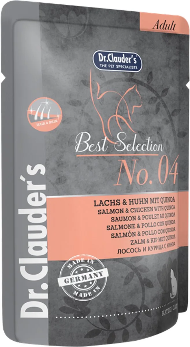 Cat Best Selection Adult No 4 16x85g - 16x85g von Dr. Clauder's – Produktfoto