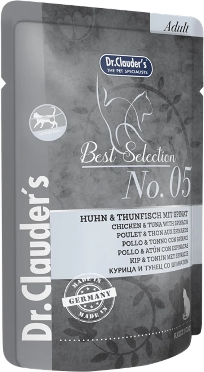 Cat Best Selection Adult No 5 16x85g - 16x85g de Dr. Clauder's – photo produit