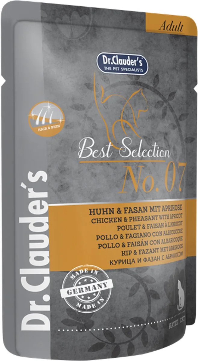 Cat Best Selection Adult No 7 16x85g - 16x85g de Dr. Clauder's – photo produit
