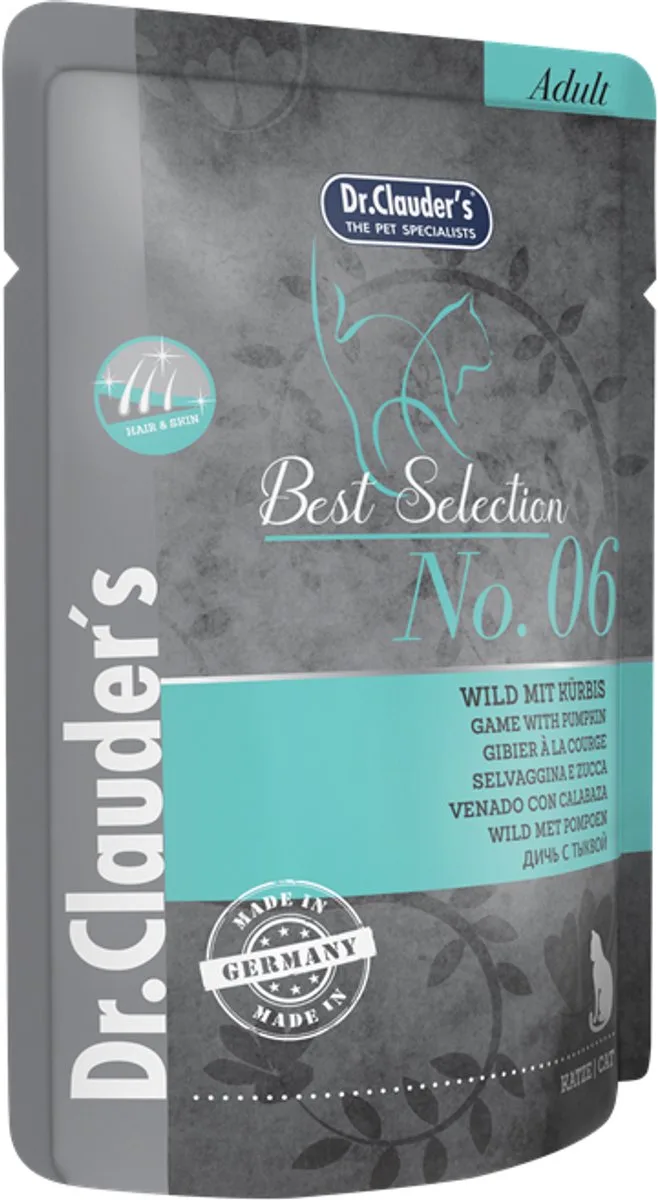 Cat Best Selection Adult Nr. 6 16x85g - 16x85g från Dr. Clauder's – produktbild