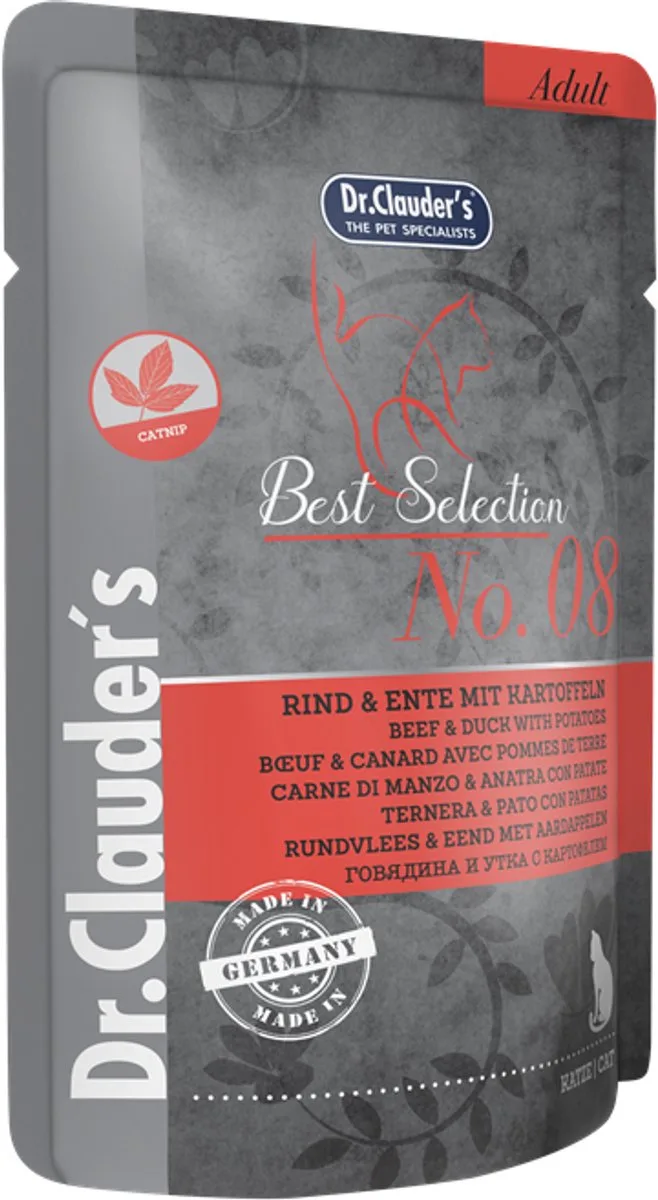 Cat Best Selection Adult Nr 8 16x85g - 16x85g de Dr. Clauder's – photo produit