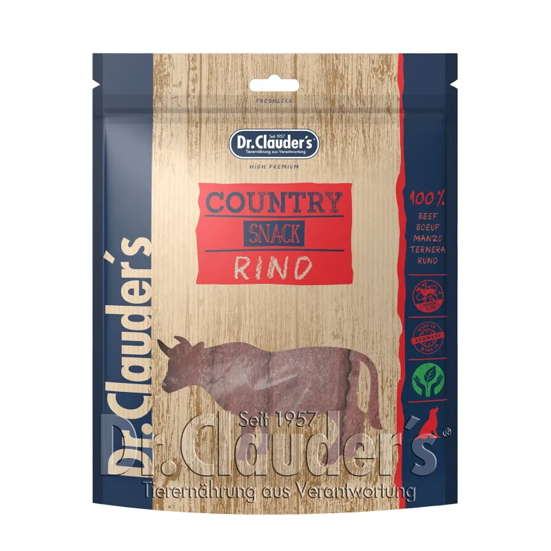 Country Snack Rind - 4x 170g by Dr. Clauder's in Regular – product photo