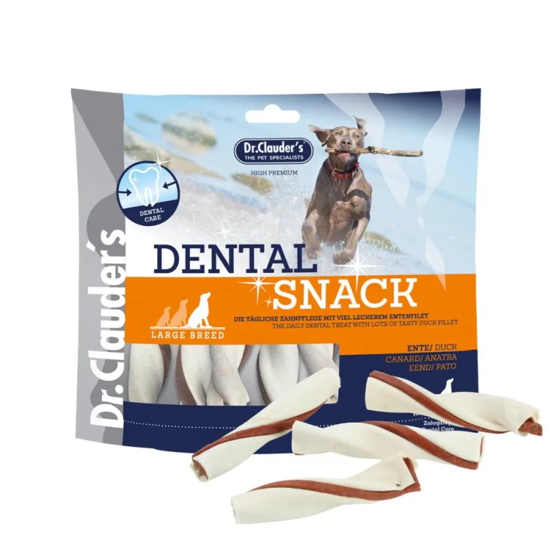 Dental Snack Ente - Large Breed - 2x 500g by Dr. Clauder's in Regular – product photo