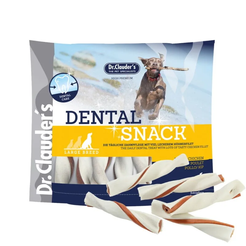 Dental Snack Huhn - Large Breed - 2x 500g by Dr. Clauder's in Regular – product photo