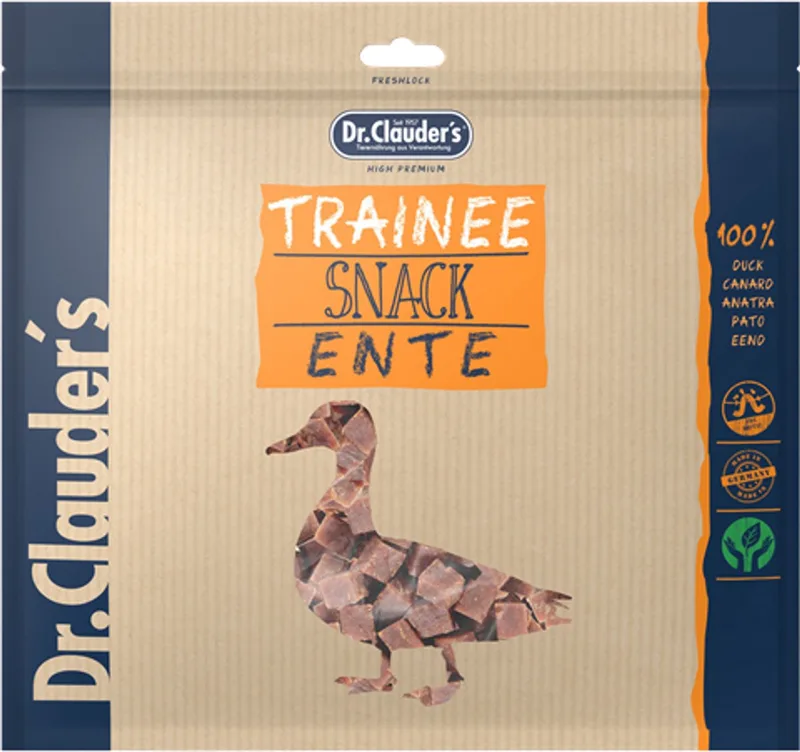 Hondensnack Trainee 500g - Eendenvlees by Dr. Clauder's – product photo