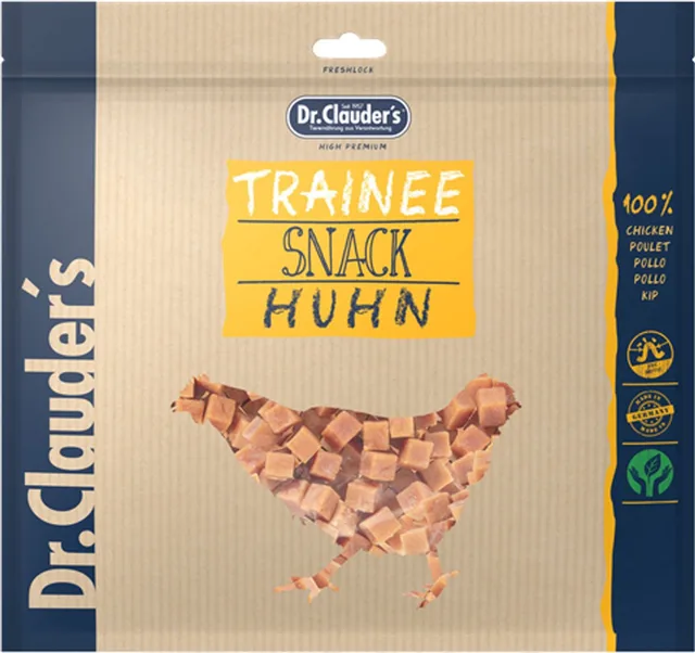 Hondensnack Trainee 500g - Kip
