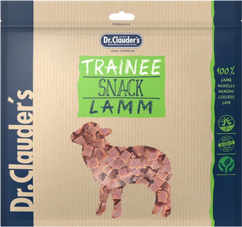 Hondensnack Trainee 500g - Lam by Dr. Clauder's – product photo
