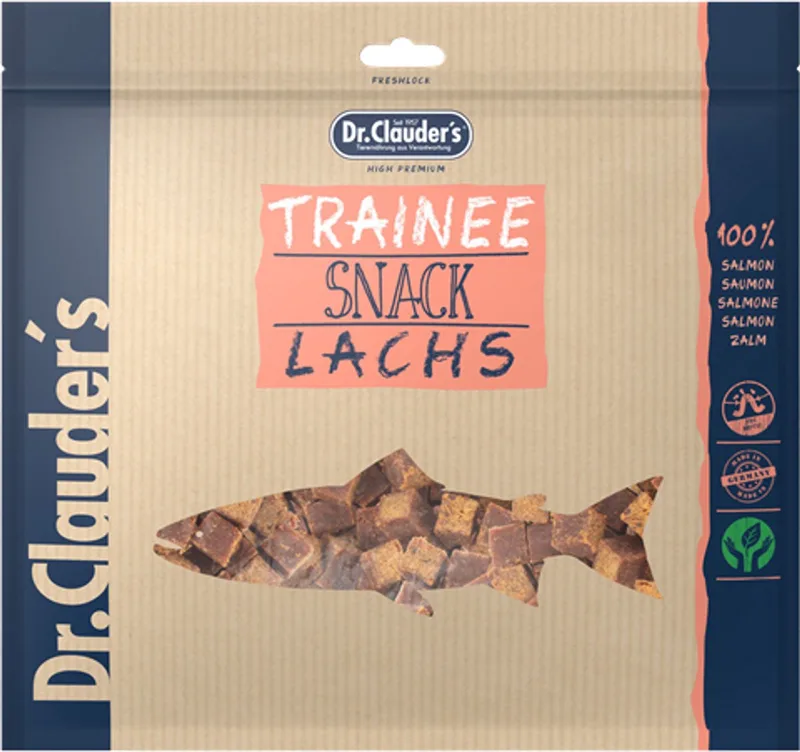 Hondensnack Trainee 500g - Zalm by Dr. Clauder's – product photo