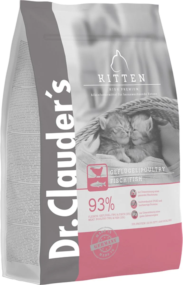 Premium Kattenvoer Indoor Inhoud - 4 kg de Dr. Clauder's – photo produit