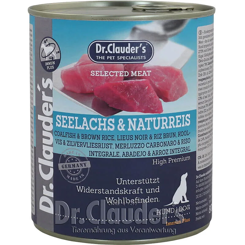 Selected Meat Seelachs & Naturreis från Dr. Clauder's i Regular – produktbild