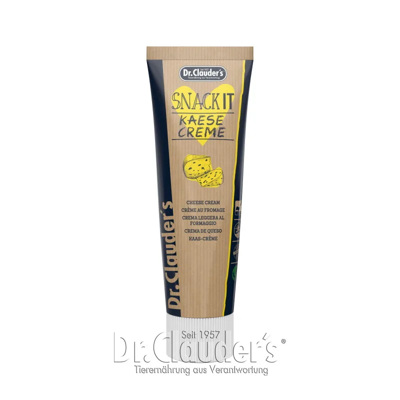 Snack IT Käse Creme - 8x 100g von Dr. Clauder's in Regular – Produktfoto