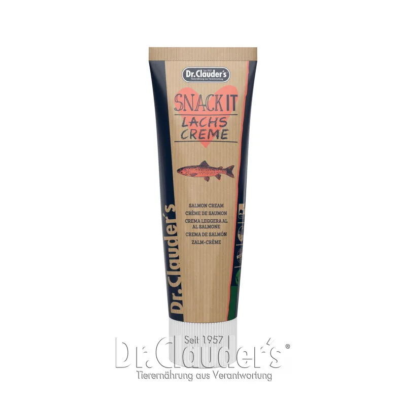 Snack IT Lachs Creme - 8x 100g von Dr. Clauder's in Regular – Produktfoto