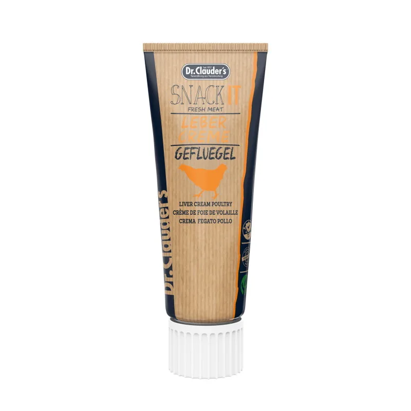 Snack IT Leber Creme Geflügel - 12x 75g von Dr. Clauder's in Regular – Produktfoto