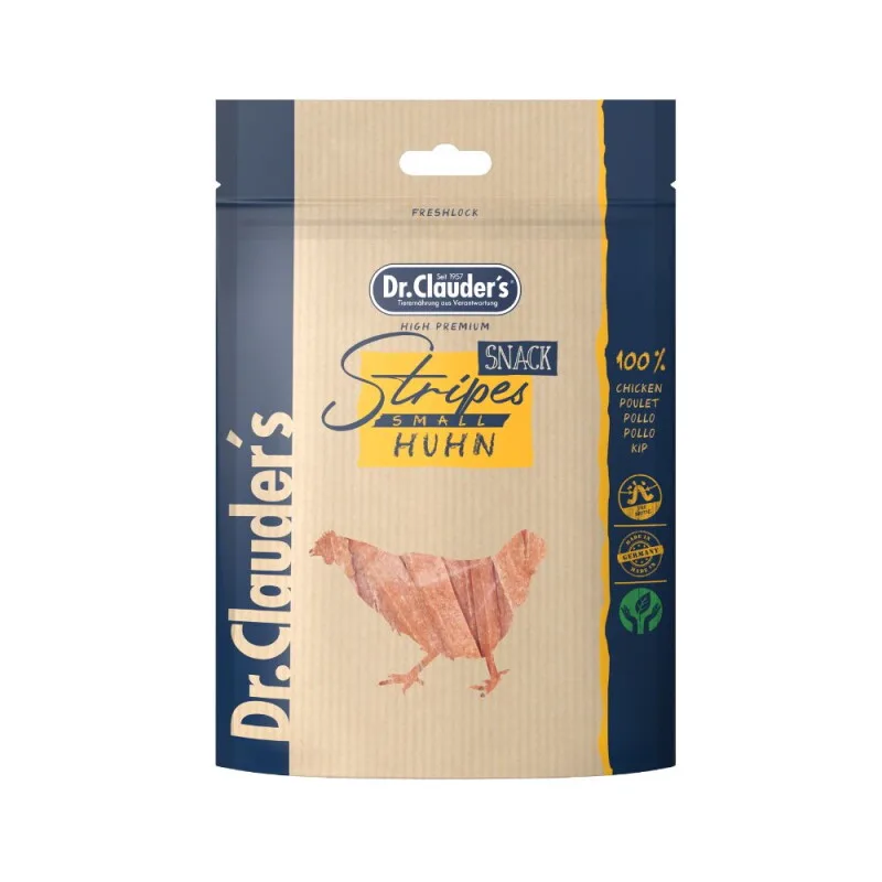 Stripes Snack Huhn -10x 80g från Dr. Clauder's i Regular – produktbild