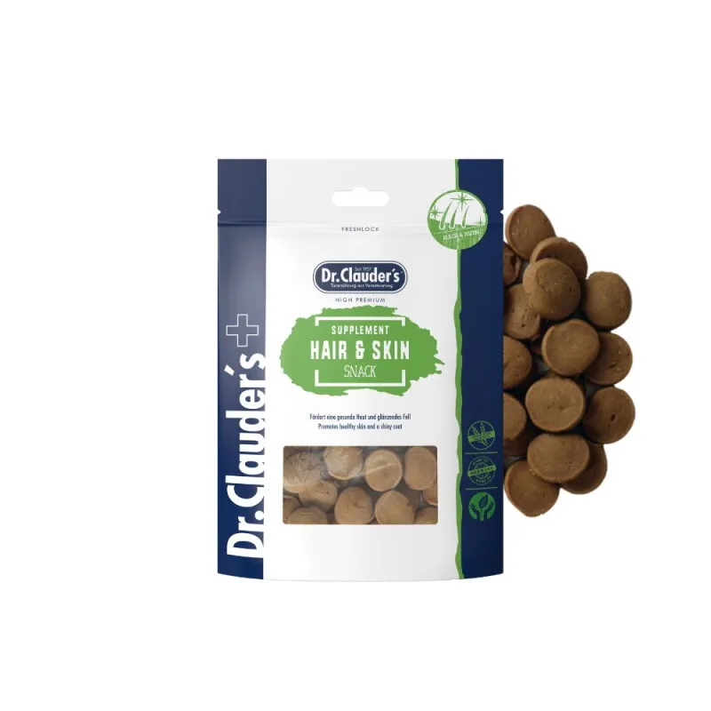 Supplement Snack Hair & Skin fra Dr. Clauder's i Regular – produktbillede