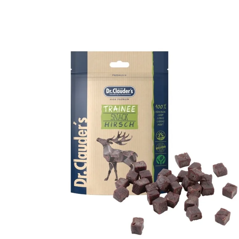 Trainee Snack Hirsch 10x80 g von Dr. Clauder's in Regular – Produktfoto